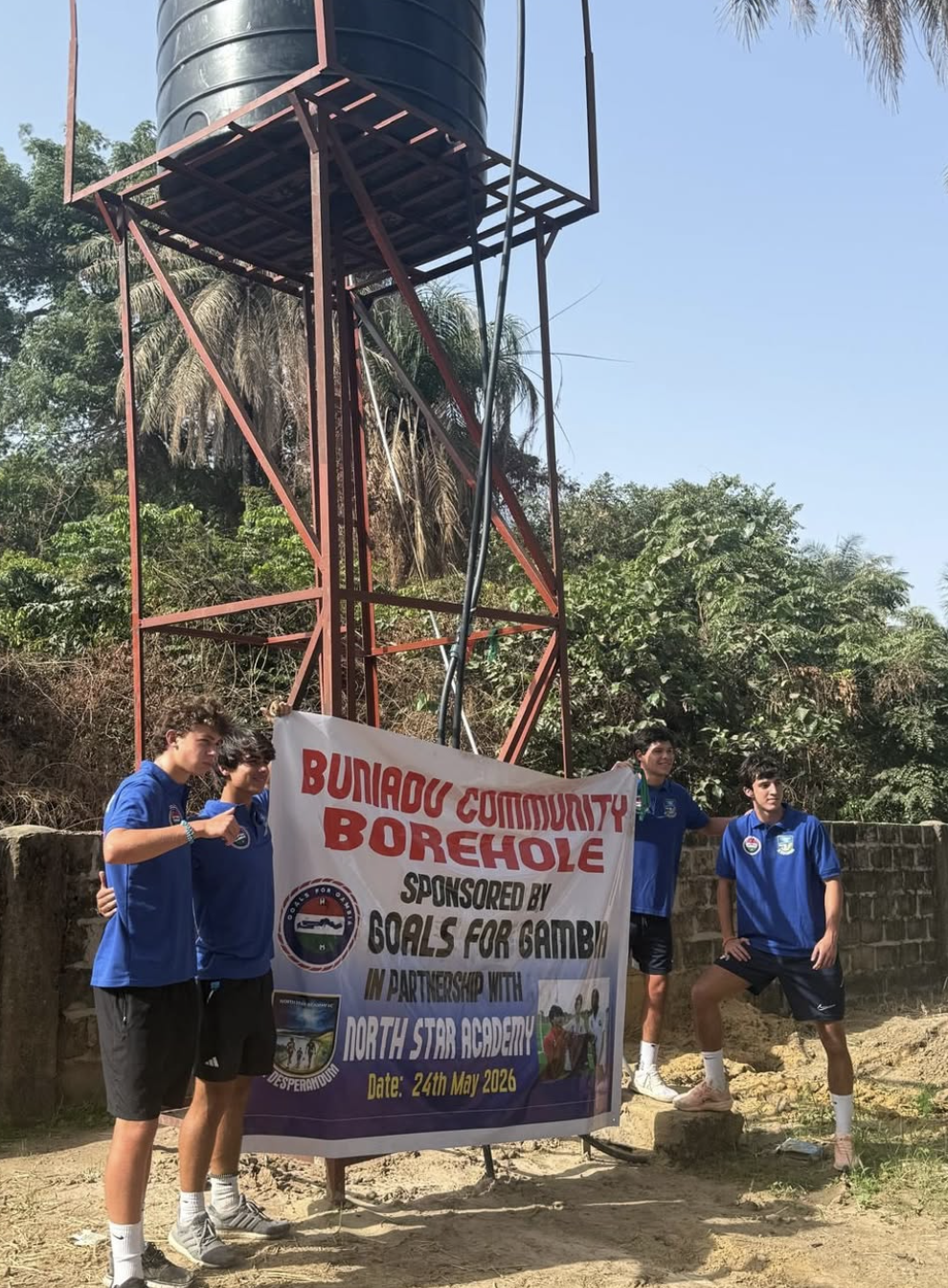 Buniadu Community Borehole banner