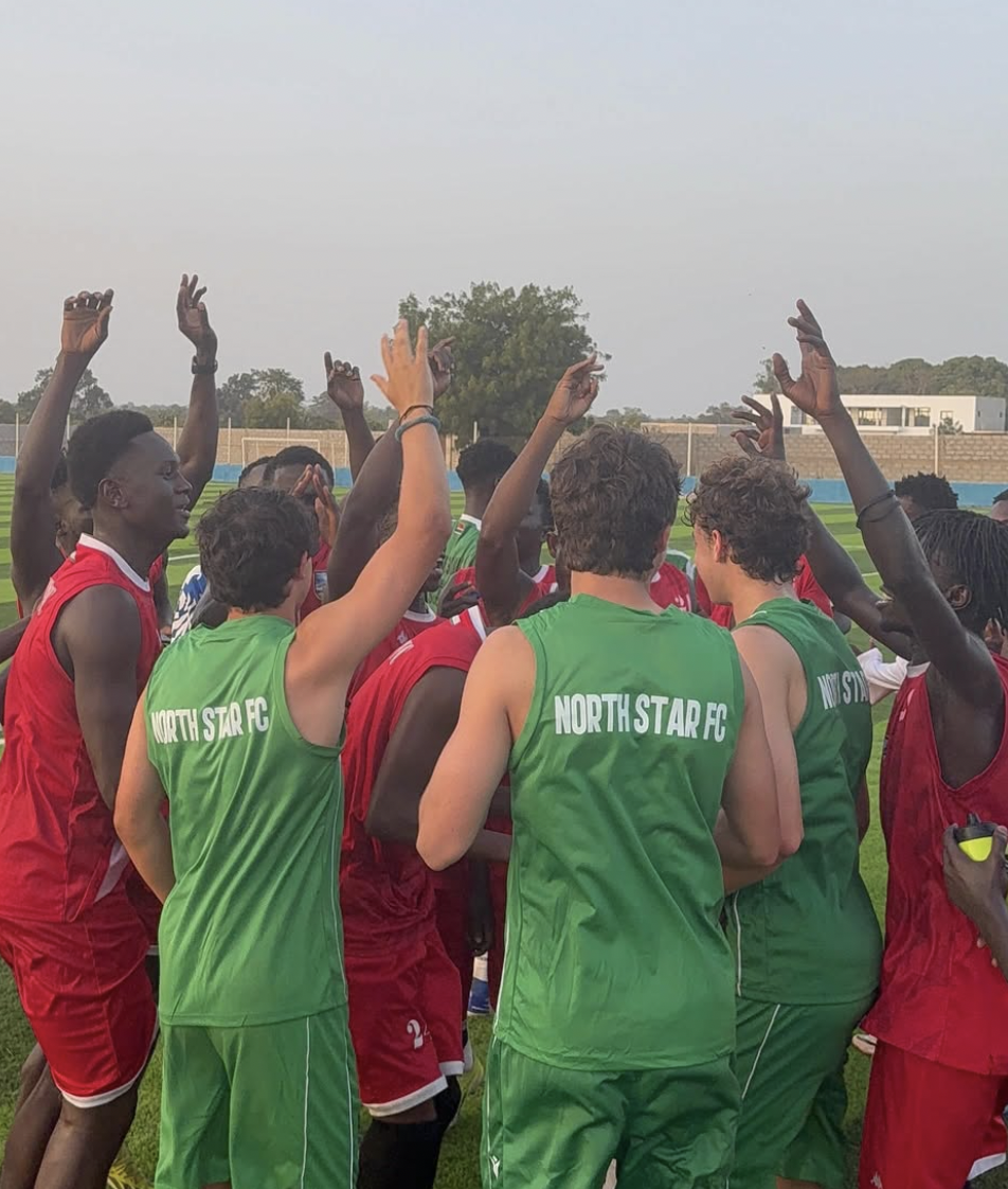 North Star FC hands up huddle