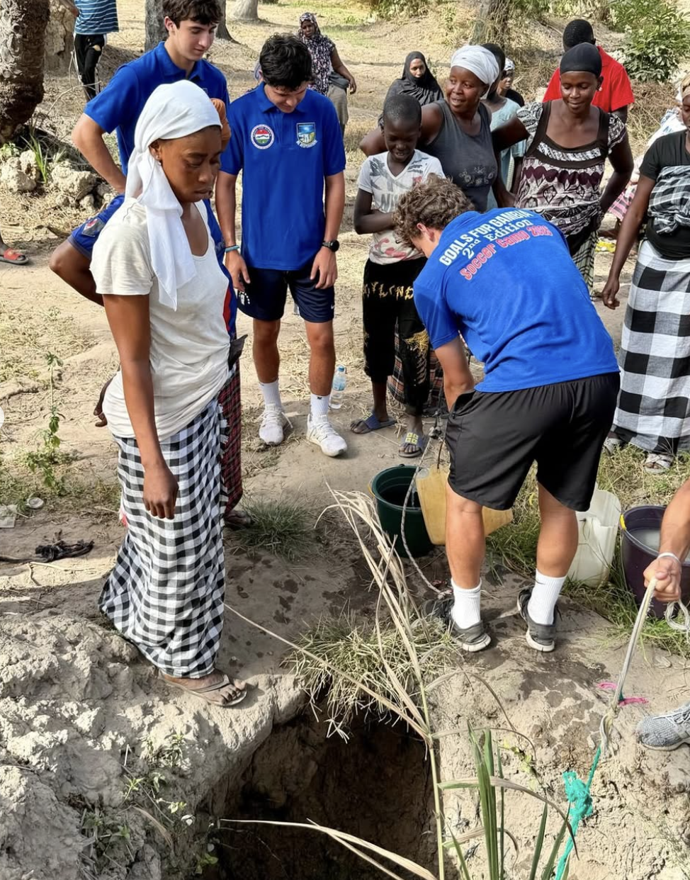 Using borehole water for community garden