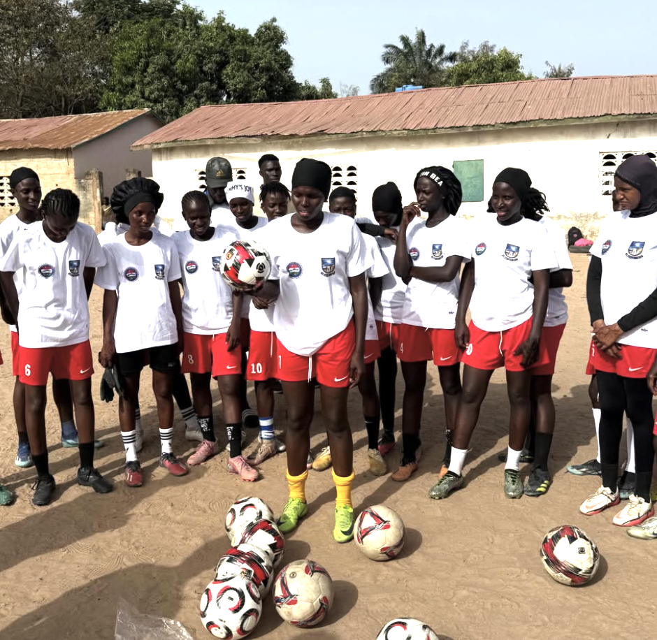 Future Bi women's team with new equipment