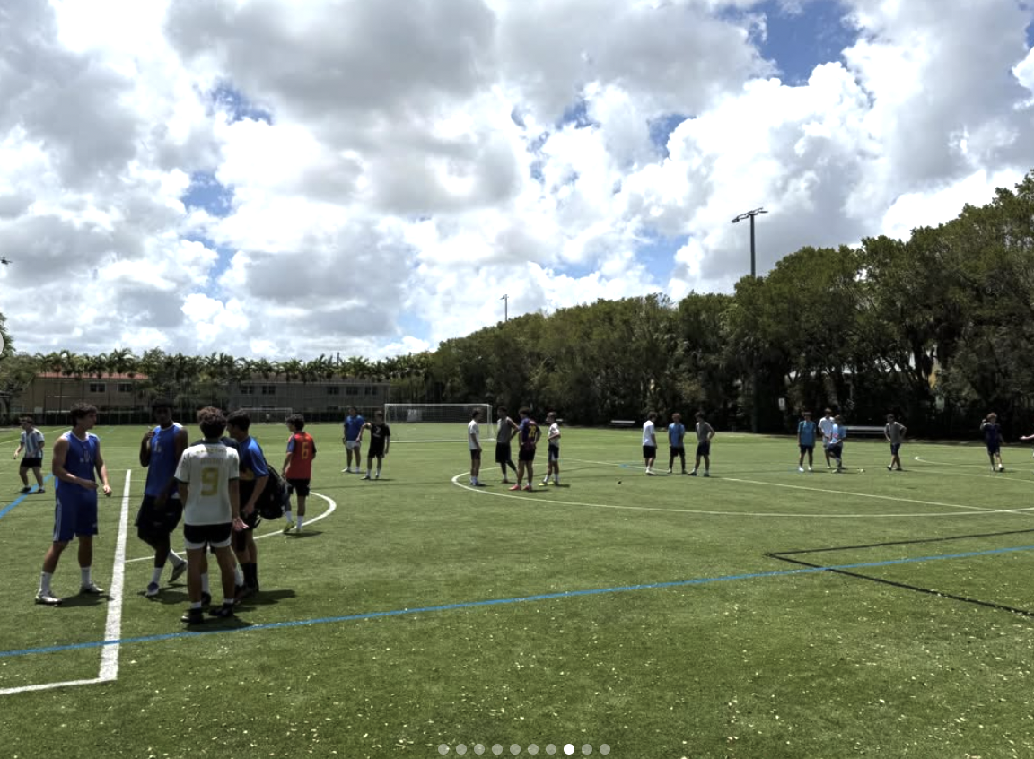 Wide view of the tournament field